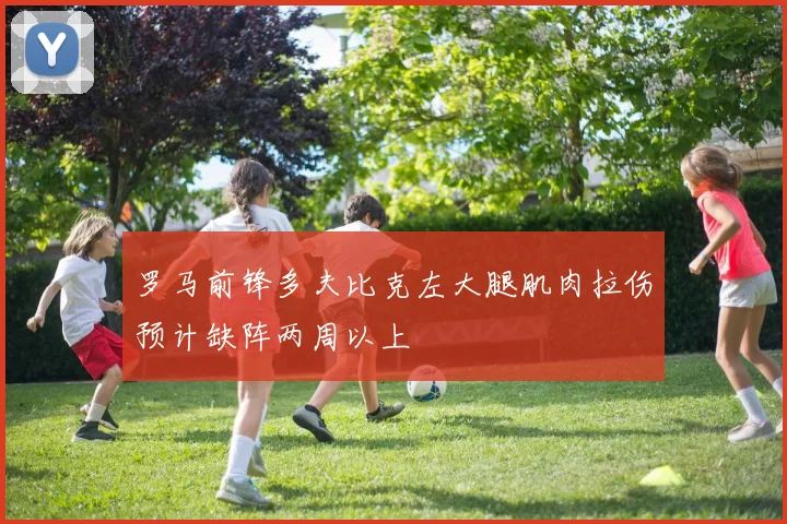 罗马前锋多夫比克左大腿肌肉拉伤预计缺阵两周以上